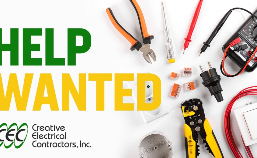 help wanted electricians